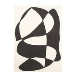 Japandi Rug - Yori Abstract Cream/Black