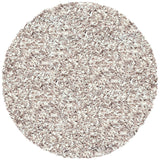 Round High Pile Rug - Twilight Beige/Melange 2211