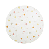 Round Washable Kids Rug - Evi Confetti Multicolour