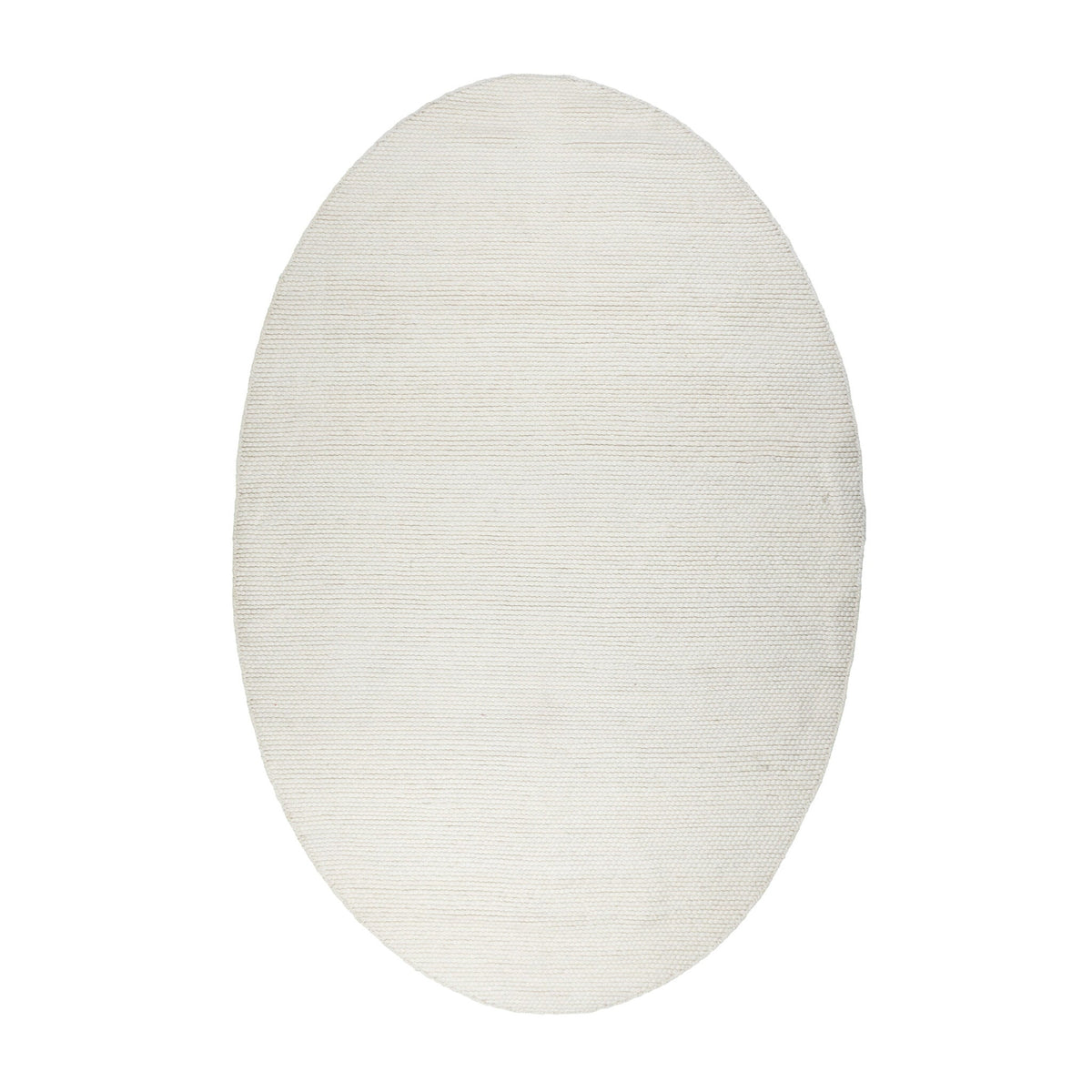 Wool Irregular Rug - Feline White