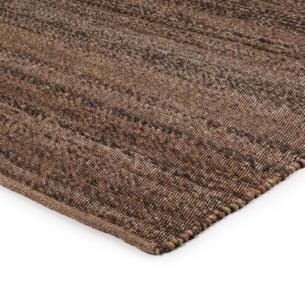 Wool floor rug - Bressano Brown 623