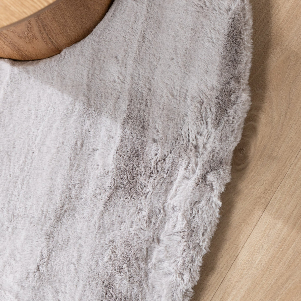 Round High Pile Rug - Comfy Supreme Grey