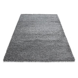 High-pile Area Rug - Life Light Gray