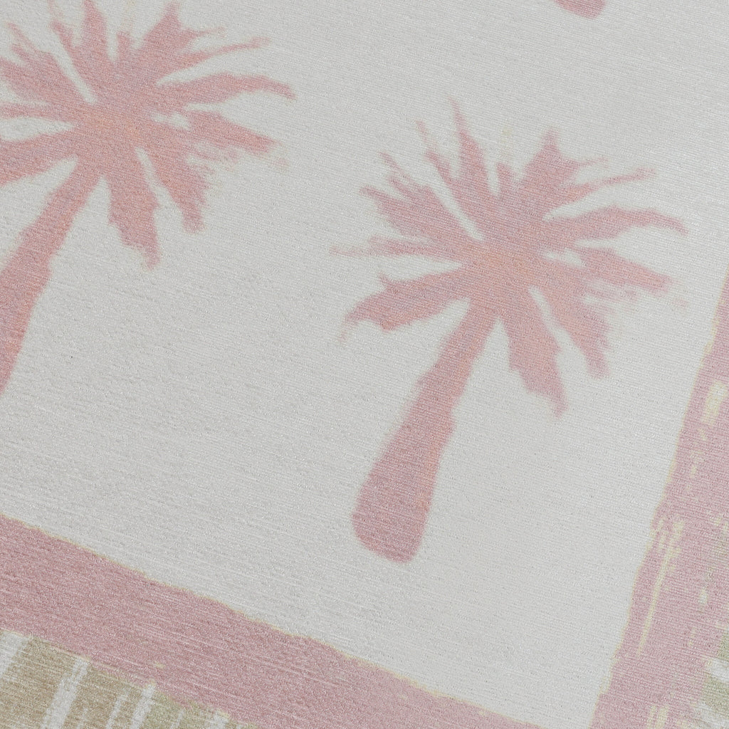 Outdoor Rug - Oasis Palm Pink/Green