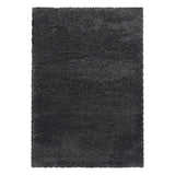 High-pile floor rug - Fuzzy Dark Grey