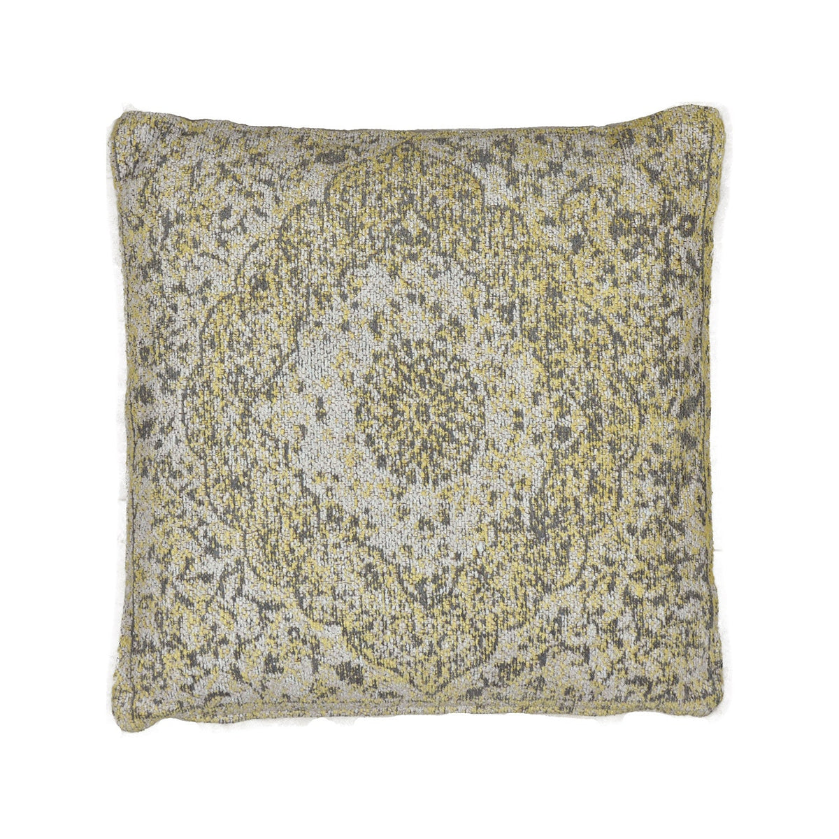 Vintage Cushion - Therese Yellow/Gray