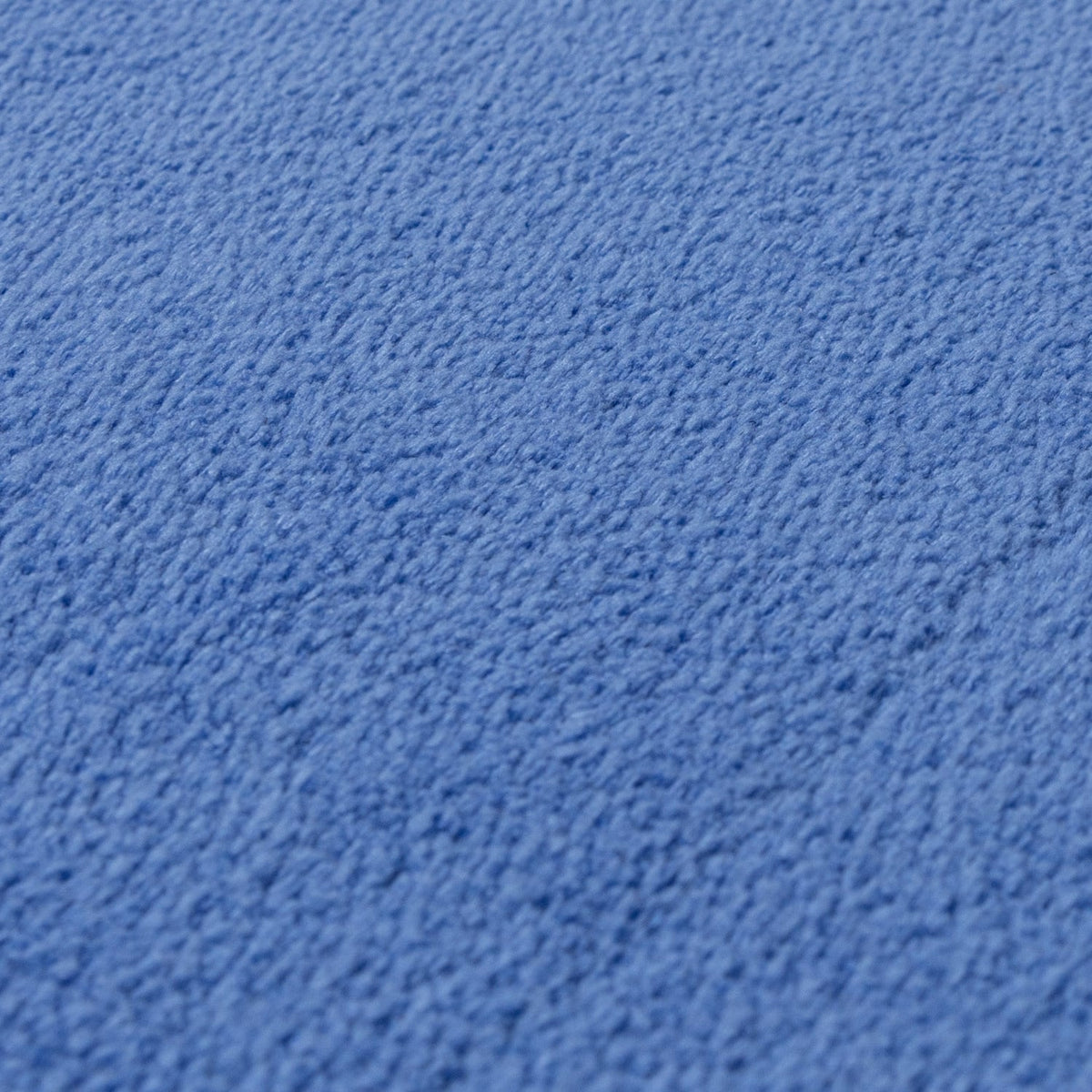 Round Washable Rug - Vivid Blue