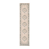 Vintage Runner Rug - Spring Medallion Cream/Green