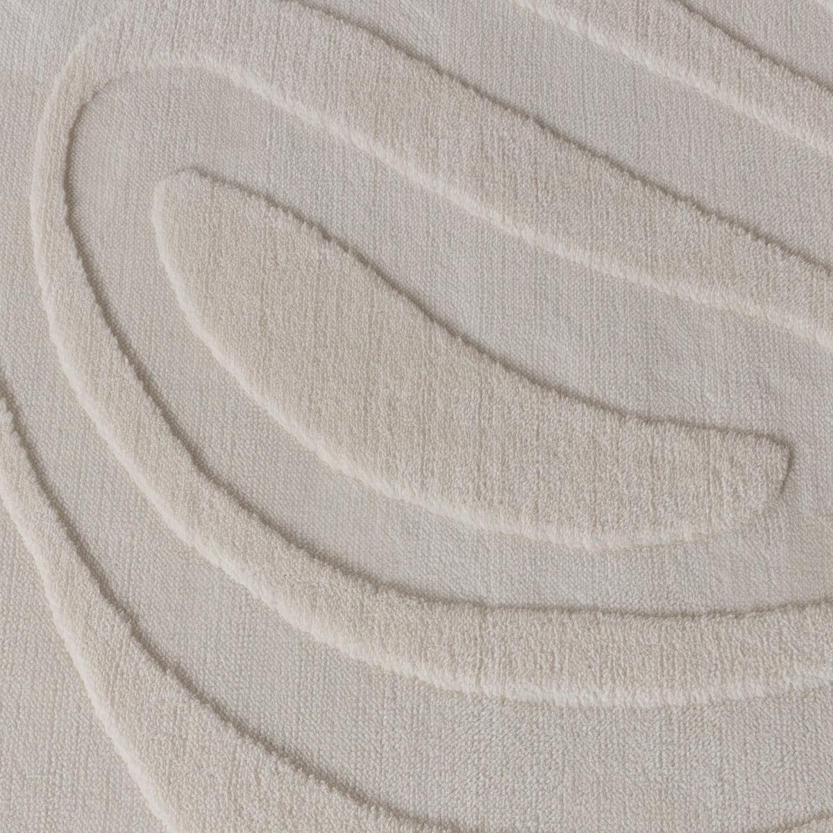 Scandinavian Rug - Charm Shapes White