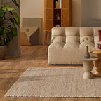 Wool floor rug - Verona ST Beige 142