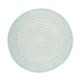 Round Outdoor Rug - Summer Azteca Mint
