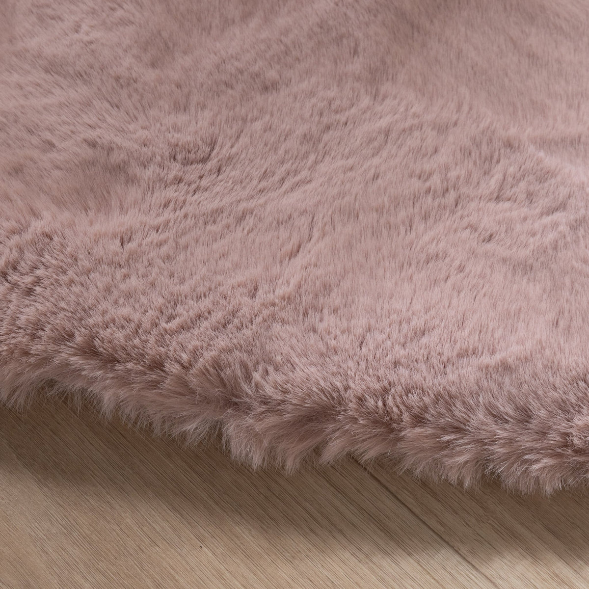 Round High Pile Rug - Comfy Supreme Pink