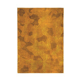 Modern Floor Rug - Meditation Coral 9226 Ochre Yellow