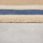 Retro floor rug - Ryano Blocks Blue/Multicolor