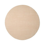 Round Scandinavian Rug - Charm Arches Beige