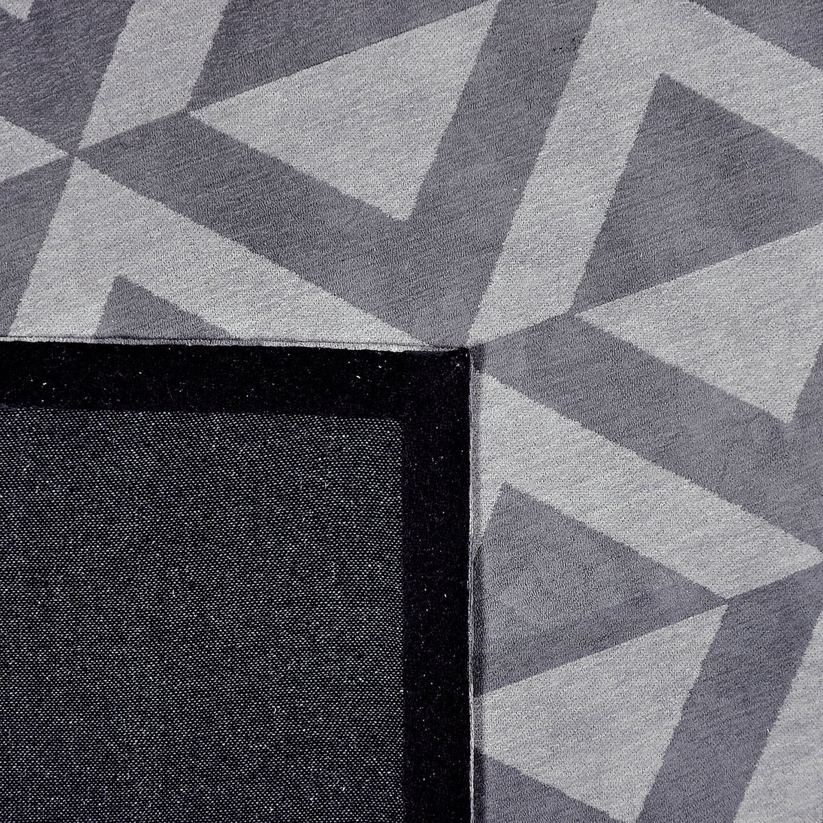 Geometric floor rug - Colette Grey