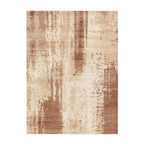 Abstract vloerkleed - Rusty Brown
