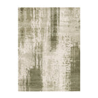 Abstract vloerkleed - Rusty Green