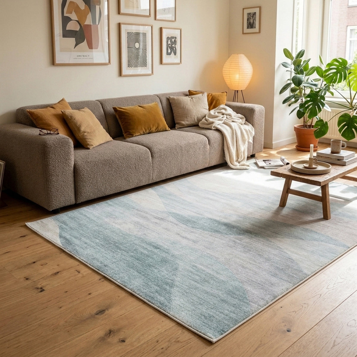 Tapis moderne - Field Vert