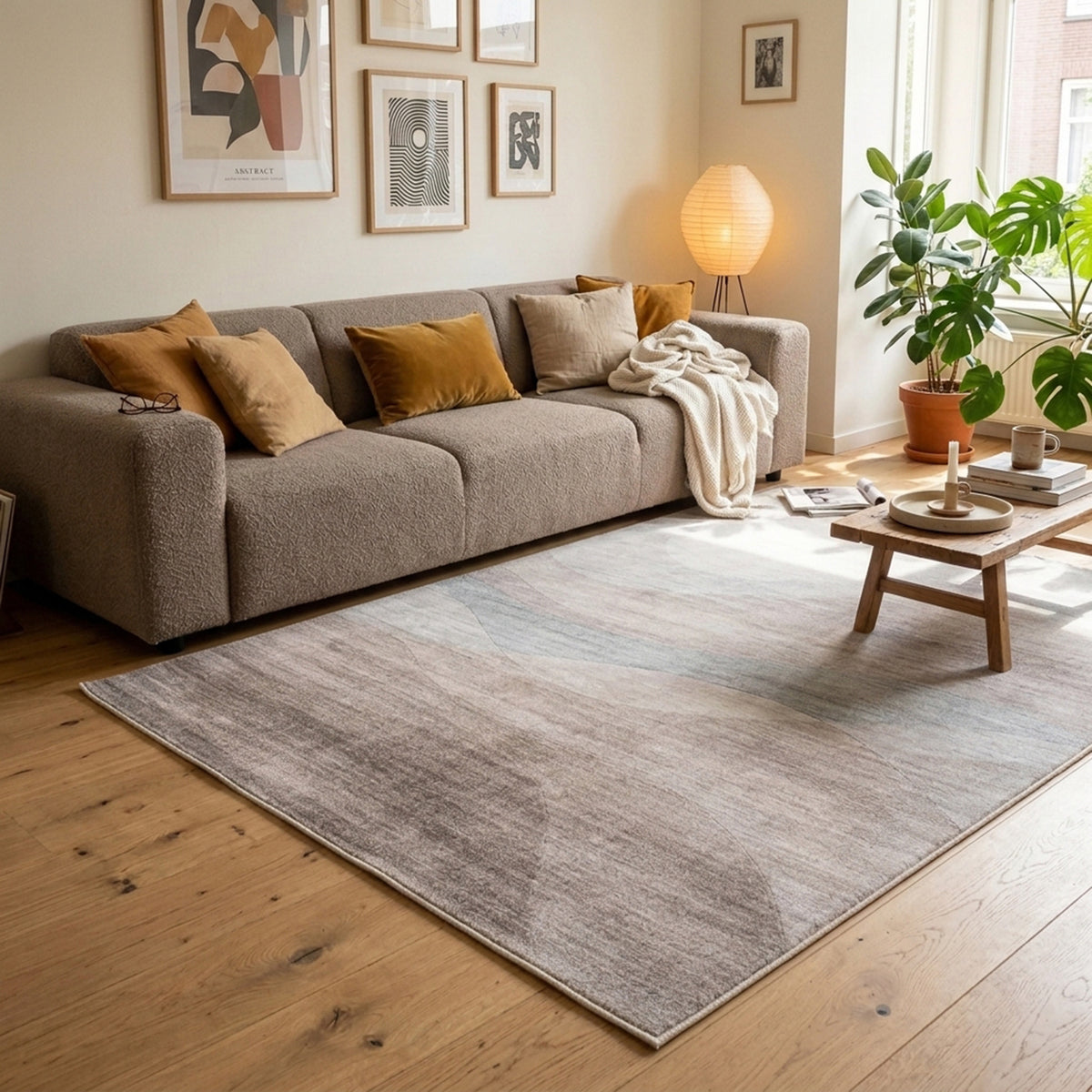 Tapis moderne - Field Taupe