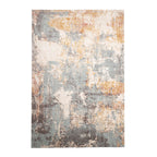 Modern vloerkleed - Bush Turquoise/Creme