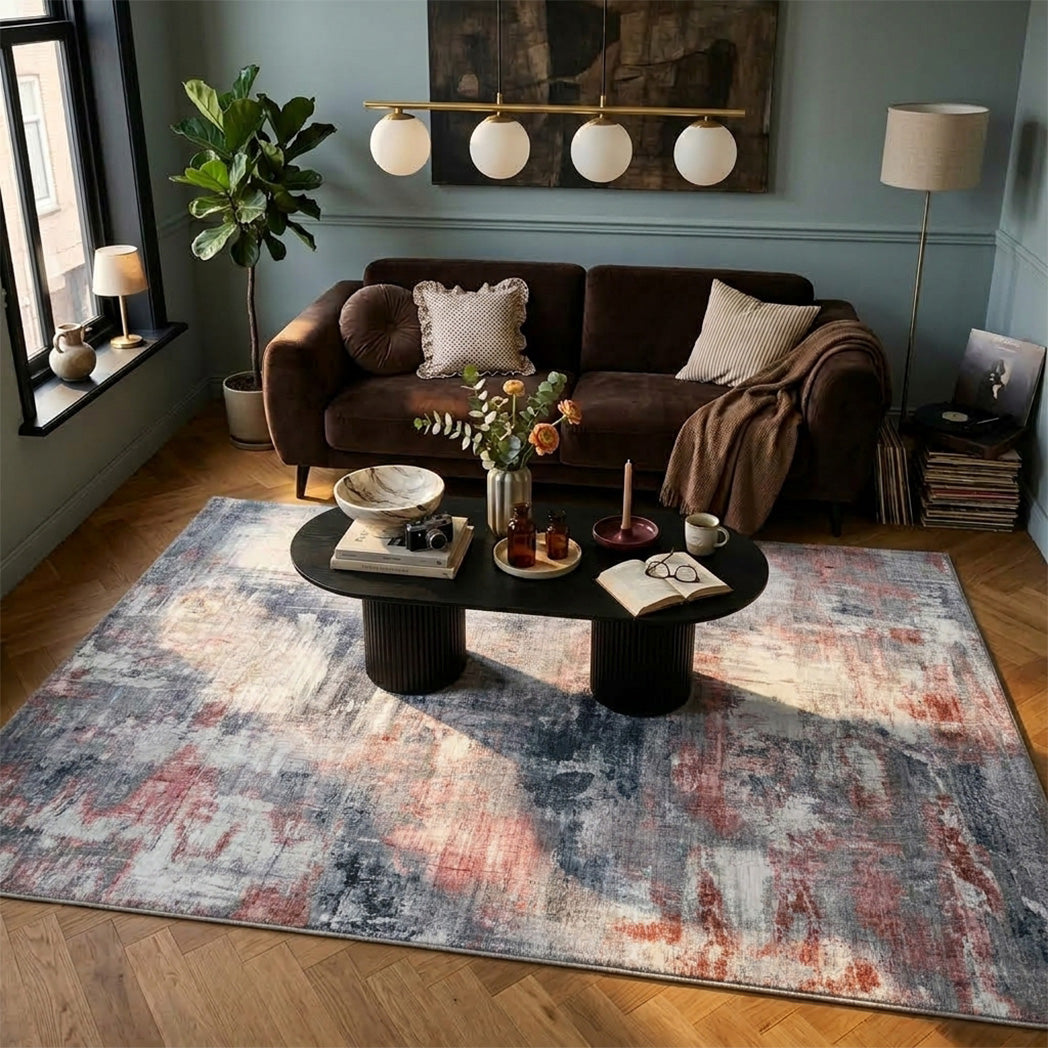 Modern vloerkleed - Strength Rood/Roze
