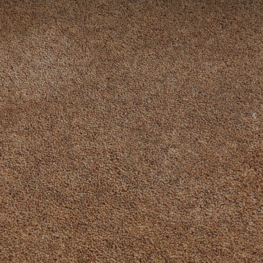 Organic rug - Isara Border Brown