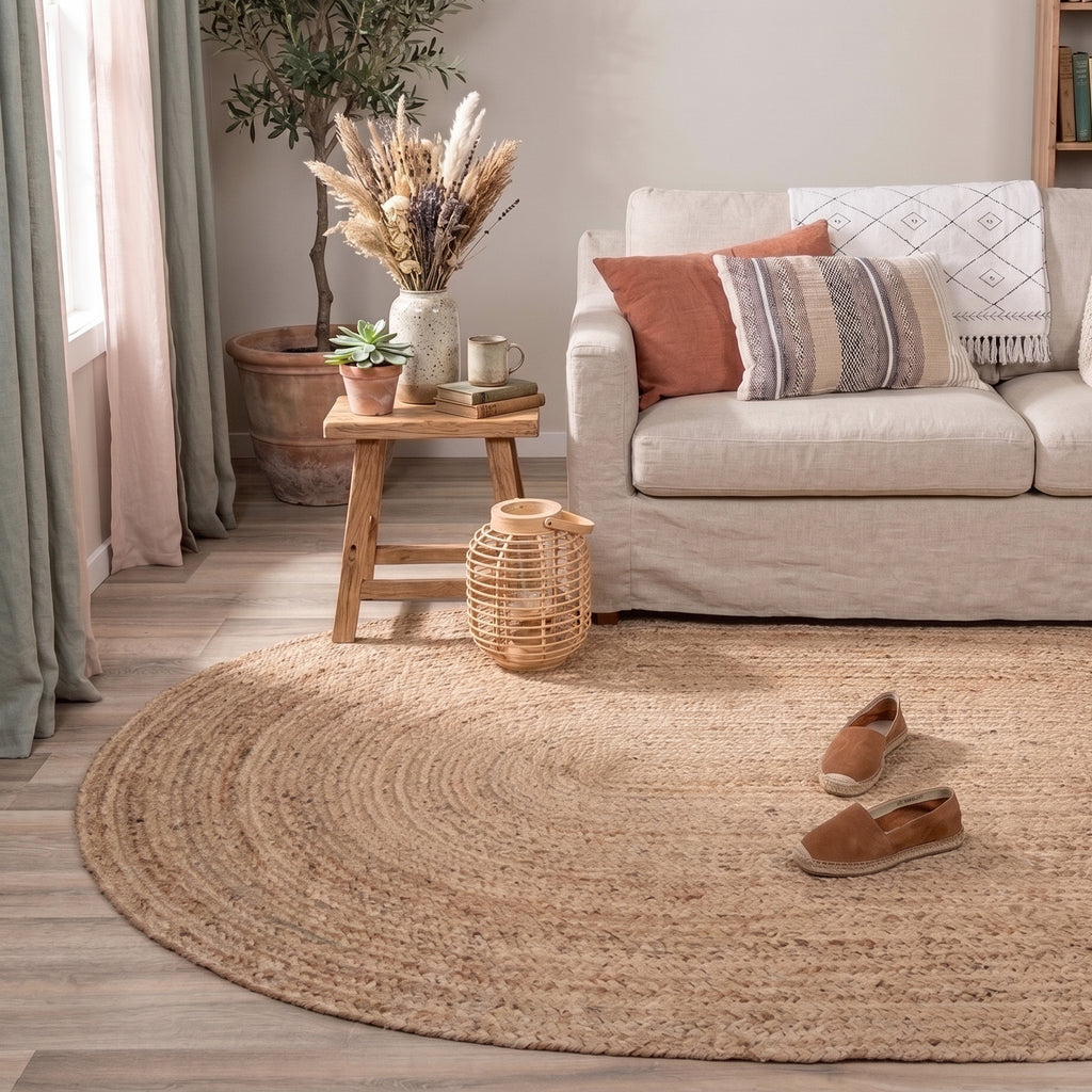 Tapis en jute - Fair Ovale Naturel