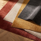 Tapis à poils courts - Essenza Jaune ocre