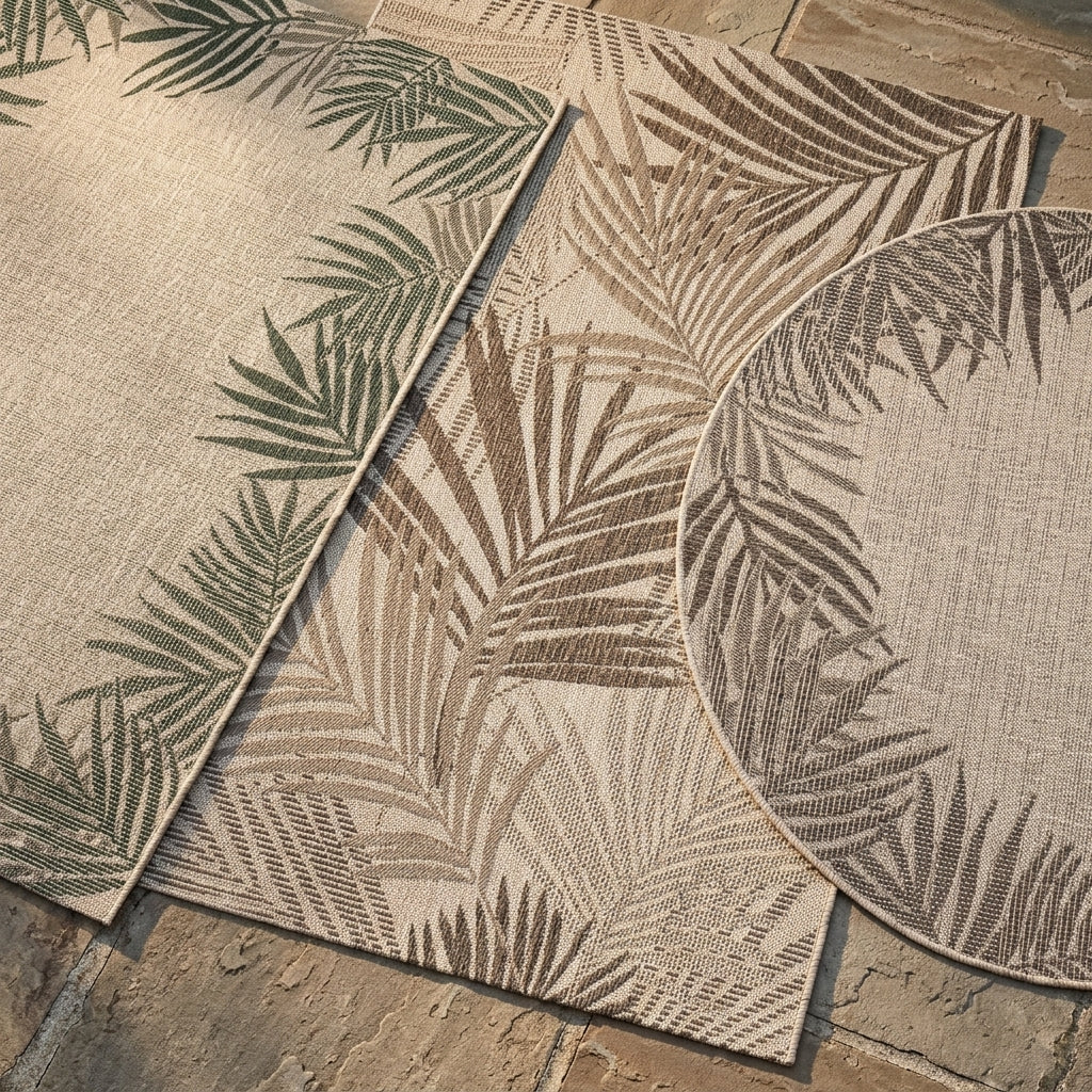 Outdoor Rug - Tiga Edge Green