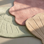 Washable Children’s Floor Rug – Coco Leaf Dark Green