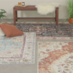 Vintage buitenkleed - Santo Mandala Olijfgroen