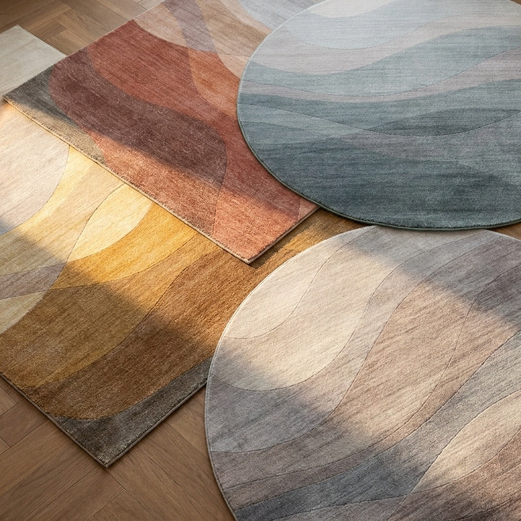 Modern Rug - Field Yellow
