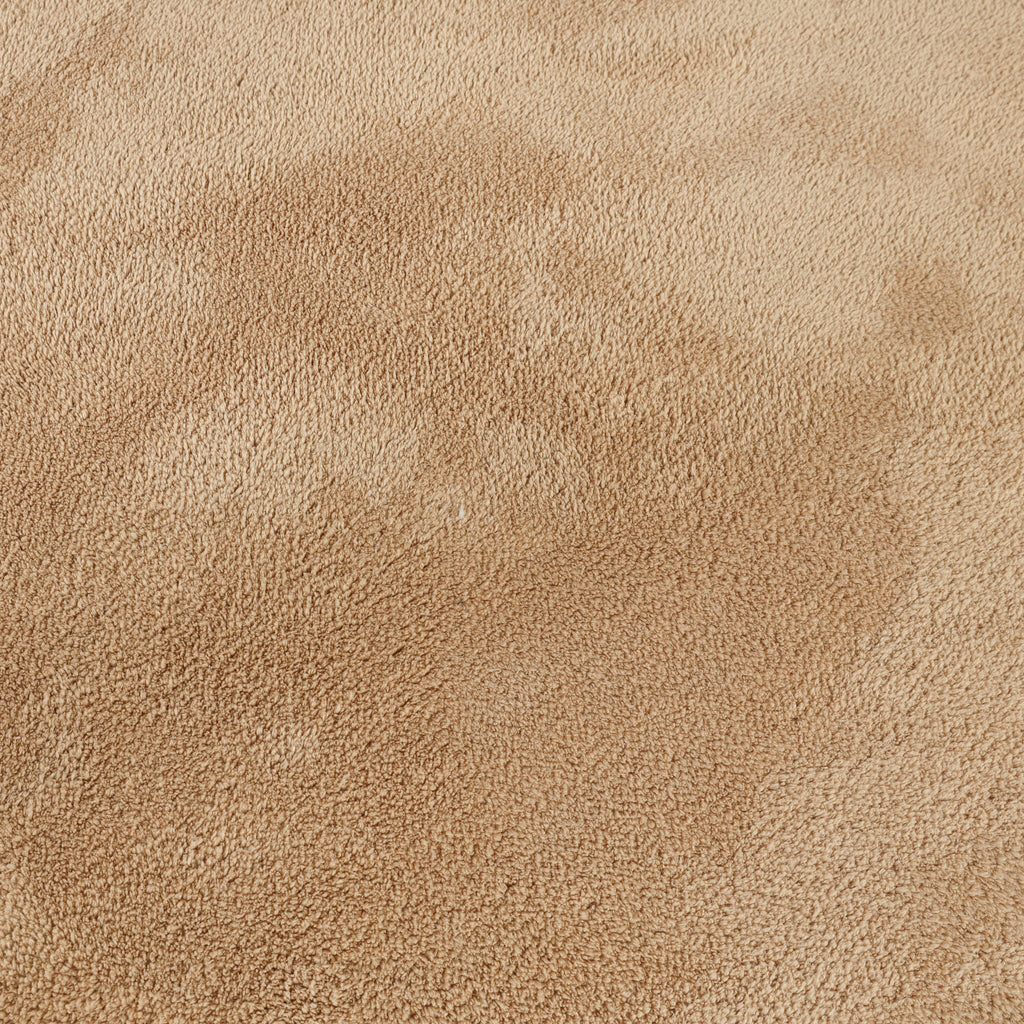 Tapis lavable rond - Puck Marron