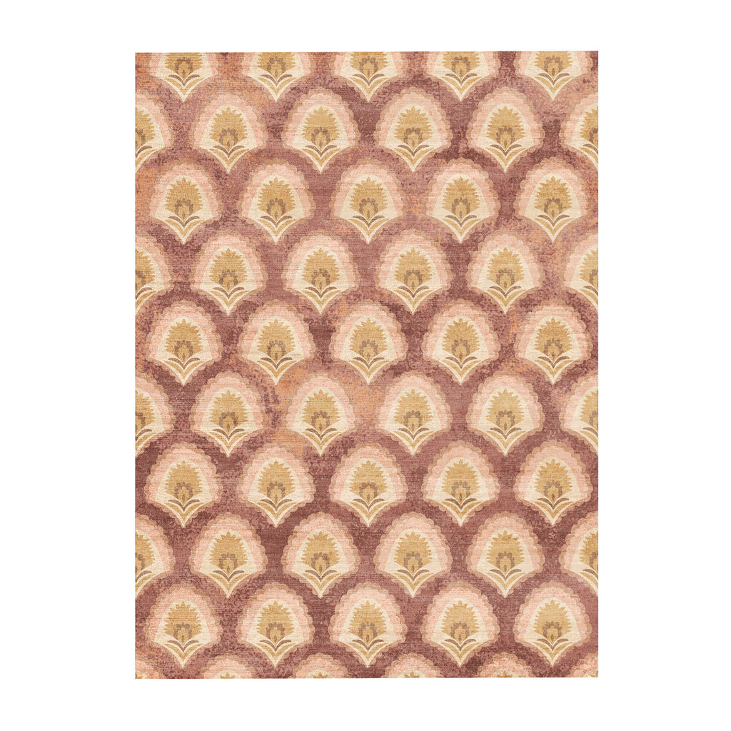 Vintage vloerkleed - Sage Pattern Terracotta