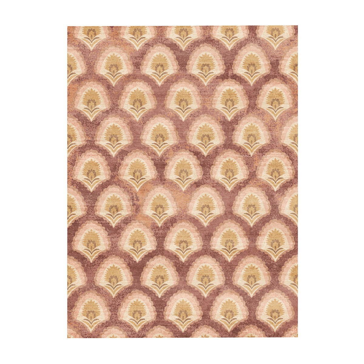 Vintage vloerkleed - Sage Pattern Terracotta