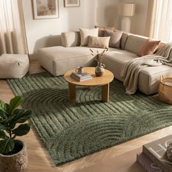 Tapis scandinave - Lova Arches Vert