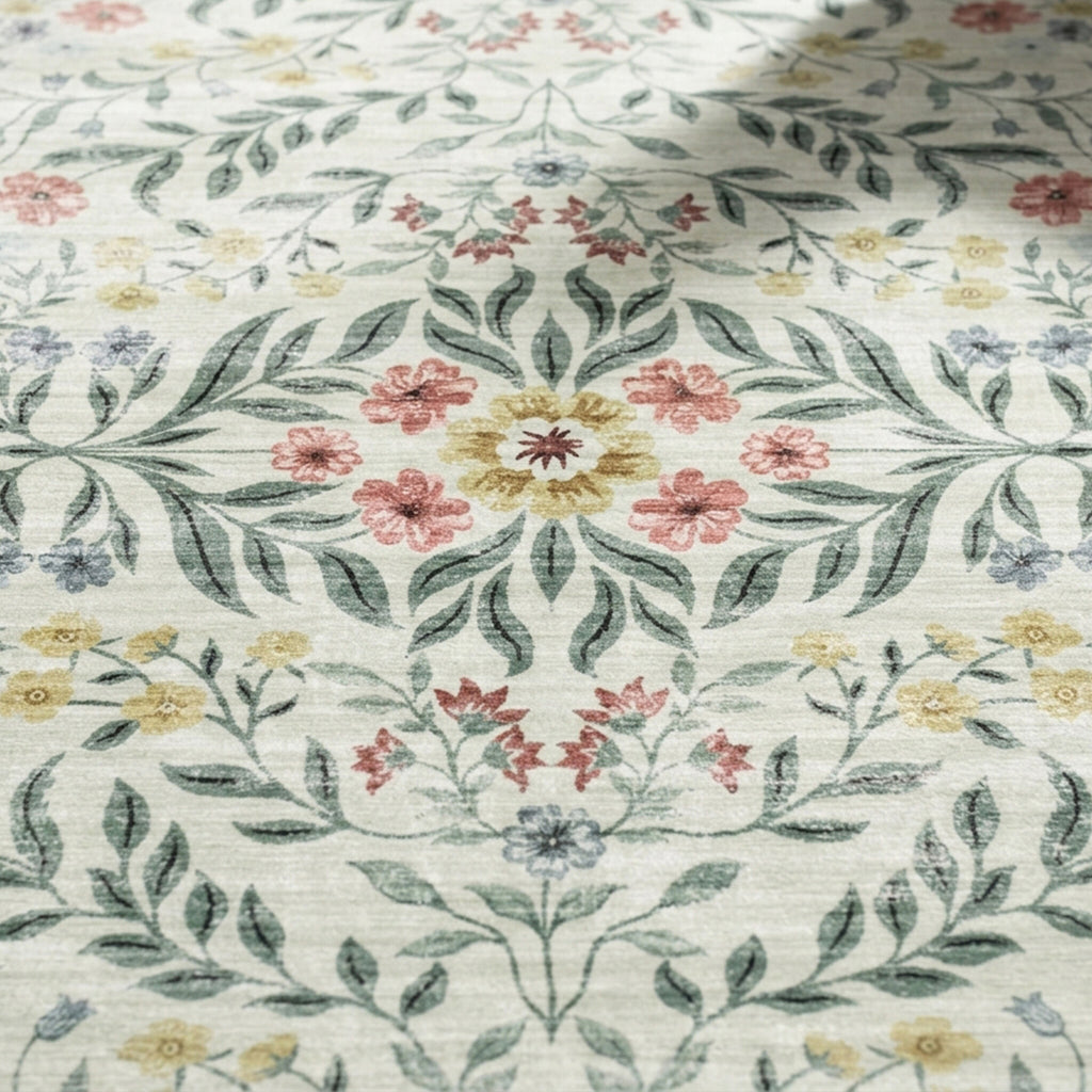 Tapis d'extérieur vintage - Luana Green