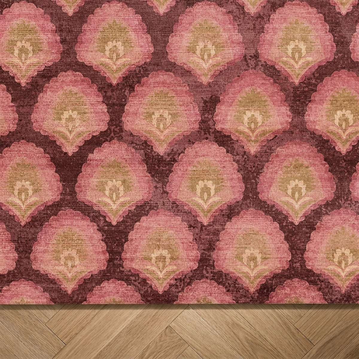 Vintage vloerkleed - Sage Pattern Rood