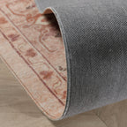 Vintage rug - Sage Medallion Terracotta