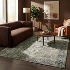 Vintage Rug - Lugan Green