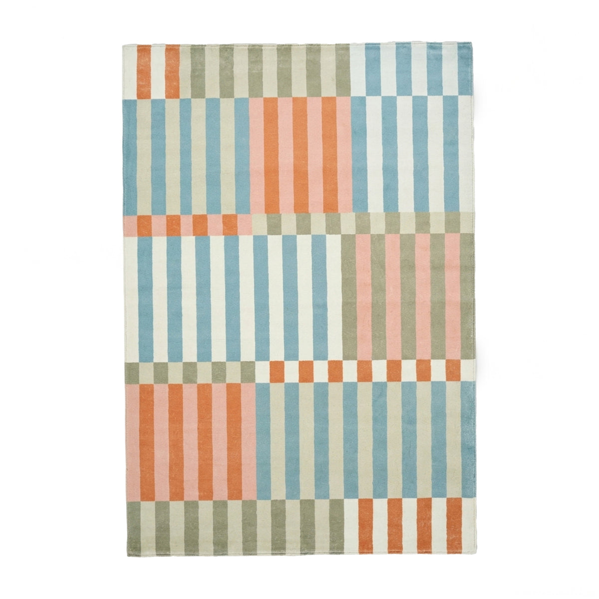 Wasbaar kindervloerkleed - Billy Blocks Multicolor
