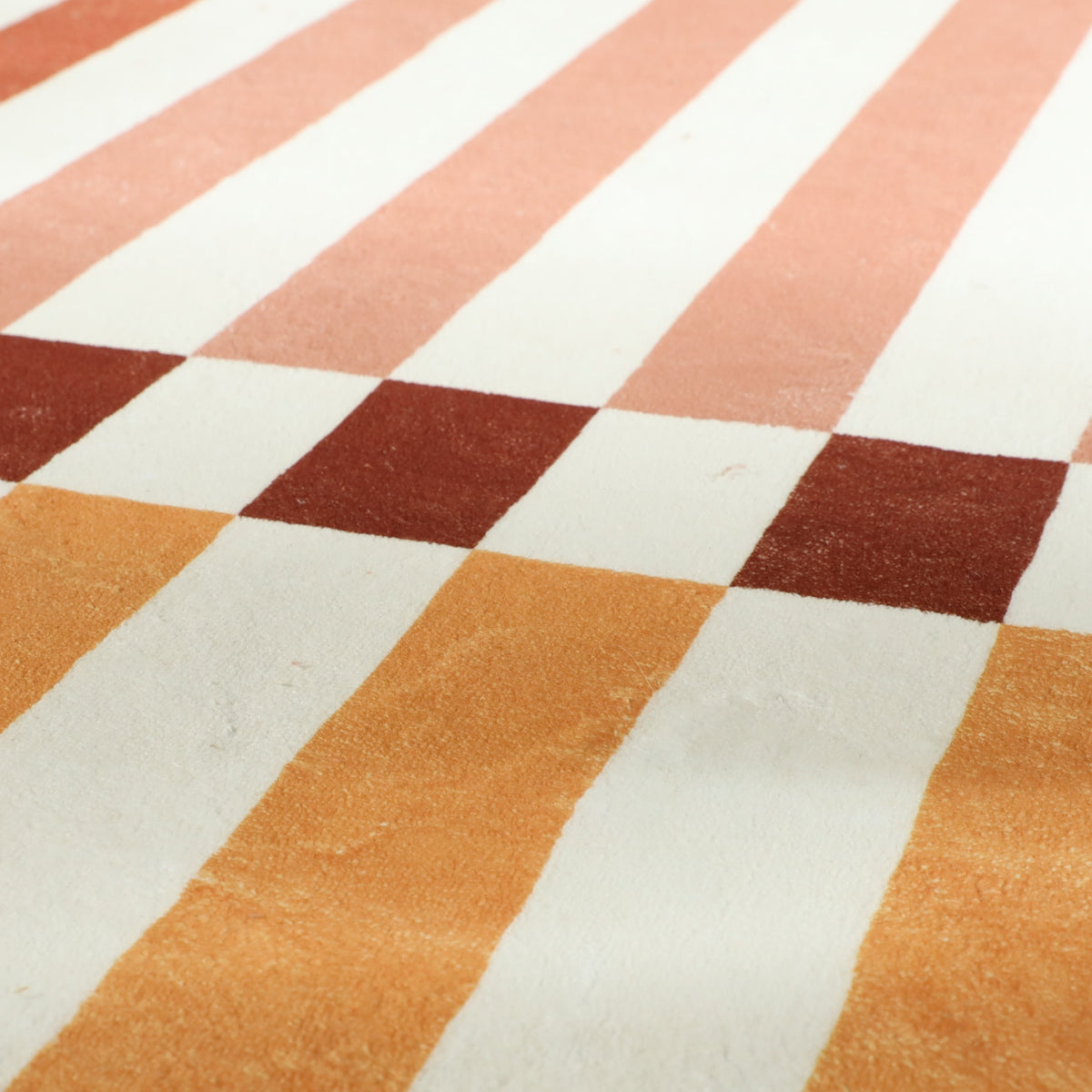 Tapis pour enfants lavable - Billy Blocks Terracotta