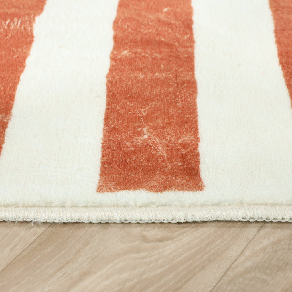 Tapis pour enfants lavable - Billy Blocks Terracotta