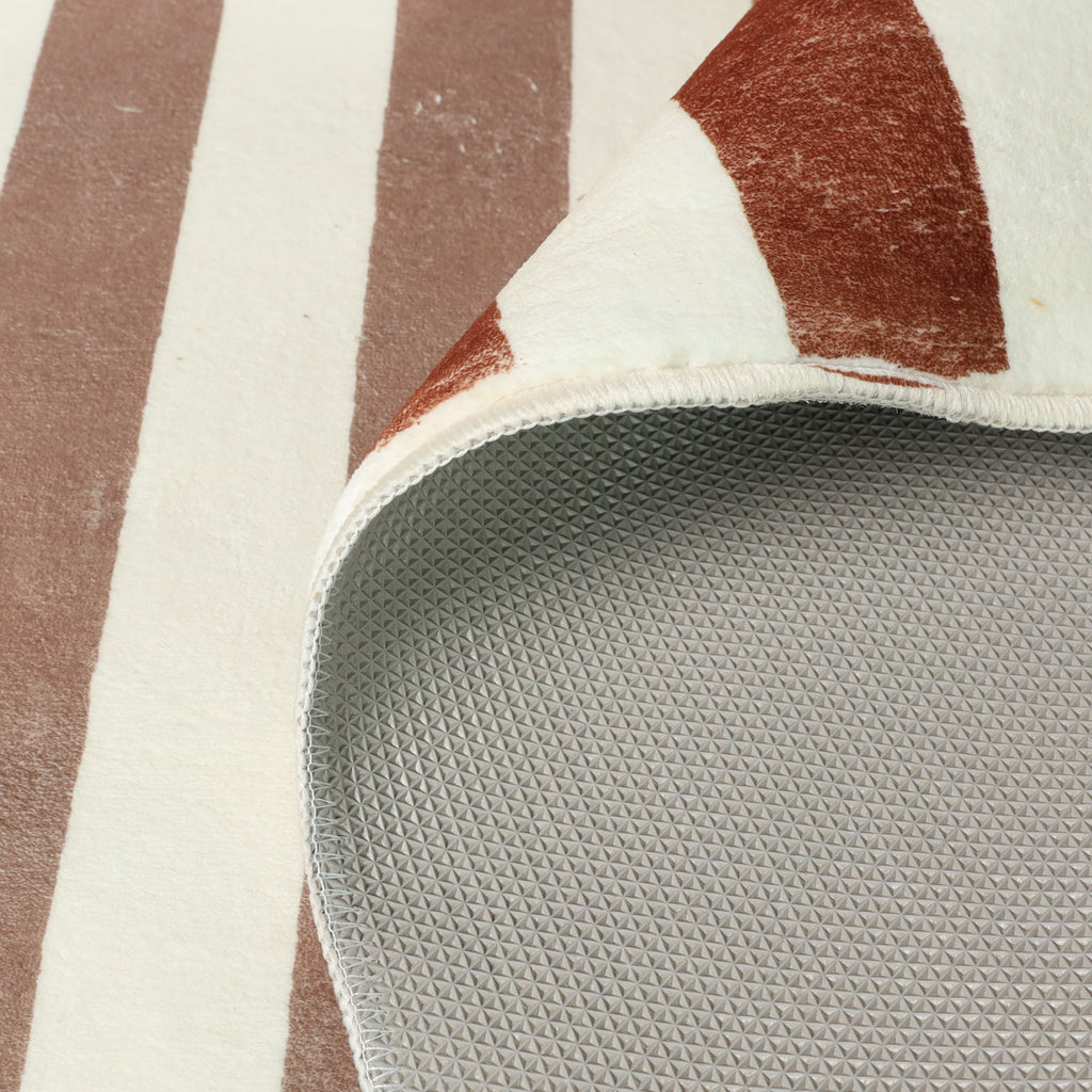 Tapis pour enfants lavable - Billy Blocks Terracotta
