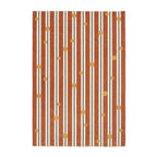 Wasbaar kindervloerkleed - Billy Dots Terracotta