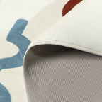 Wasbaar kindervloerkleed - Billy Shapes Multicolor