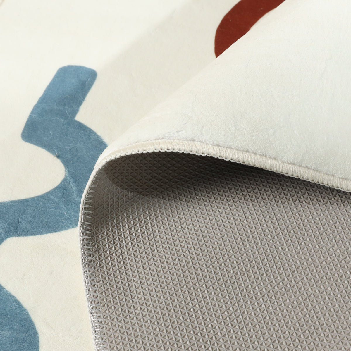 Wasbaar kindervloerkleed - Billy Shapes Multicolor