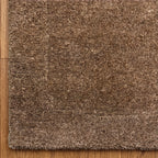 Tapis en laine - Isara Border Marron