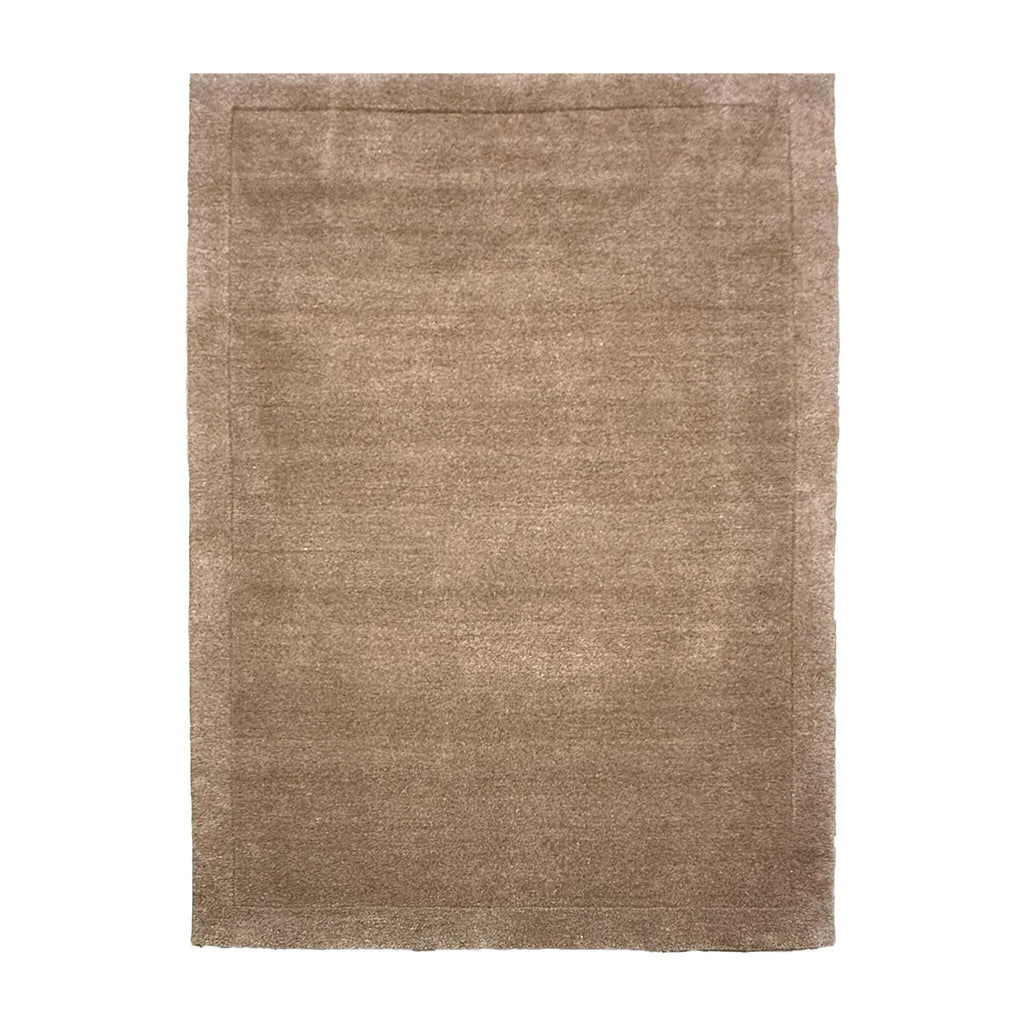 Tapis en laine - Isara Border Marron